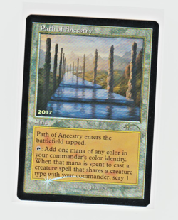 Magic the Gathering ~ Path of Ancestry ~ 30th Anniversary Foil ~ M/NM - Image 1