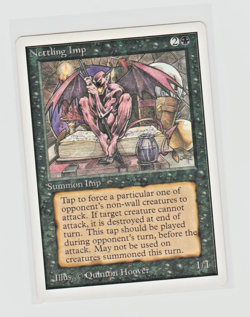 Magic the Gathering ~ MTG ~ 1x Nettling Imp ~ UNLIMITED ~ LP - Image 1