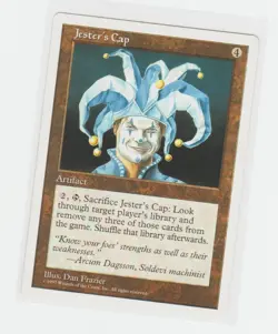Magic the Gathering ~ MTG ~ 1x Jester's Cap ~ 5th Edition ~ LP - Image 1