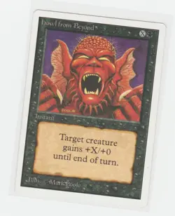 Magic the Gathering ~ MTG ~ 1x Howl from Beyond ~ UNLIMITED ~ LP - Image 1