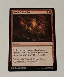 MTG WRENN'S RESOLVE - March of the Machine NM - Image 1