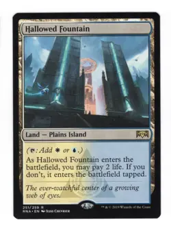 Hallowed Fountain Ravnica Allegiance Magic 251/259 NM English Regular - Image 1