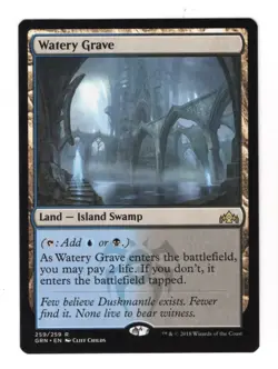 MTG Watery Graves Guilds of Ravnica 259/259 Regular Rare - Image 1