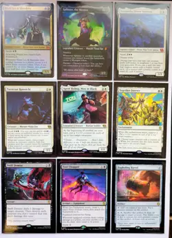 Dark Leo & Shredder Commander Deck | Boxed & Sleeved | 20 Rares/Mythics TMNT MTG - Image 2