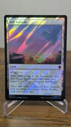 Ash Barrens (Surge Foil) R Commander: Teenage Mutant Ninja Turtles 60 NM - Image 1