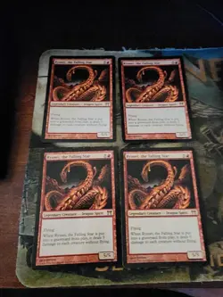 Champions of Kamigawa MTG Playset Ryusei, the Falling Star Magic - Image 1