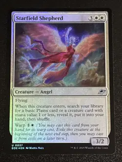 MTG Edge of Eternities Starfield Shepherd Foil 0037 NM - Image 1