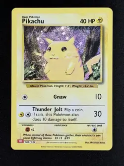 Pokemon TCG Classic CLC 008/034 Pikachu NM 1P - Image 1
