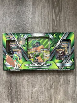 Pokemon: Decidueye GX Premium Collection Box- Damaged (See Description)- NEW - Image 1