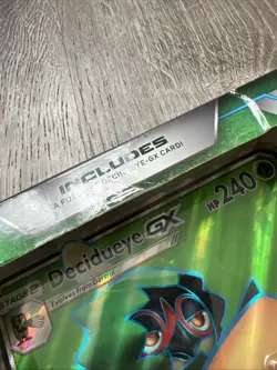 Pokemon: Decidueye GX Premium Collection Box- Damaged (See Description)- NEW - Image 5