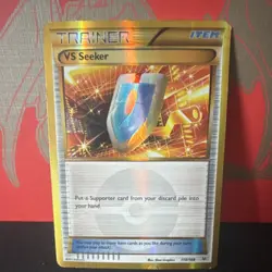 Pokemon TCG VS Seeker 110/108 Foil Trainer Card English - Image 3