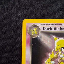 Dark Alakazam - (LP) Team Rocket Holo 1/82 2000 English Pokemon TCG - Image 4