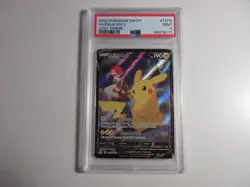PSA 9 Pikachu V TG16 Lost Origin Pokemon Card - Image 1