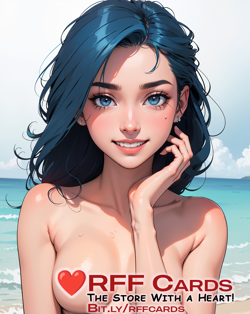 ❤Amber Goddess Story Waifu Cheerleader Card Sexy Waifu Doujin Anime LR-18 Card - Image 4