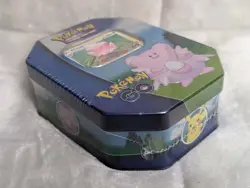 Pokemon TCG: Pokemon GO "Blissey" Collectible Tin | Promo Cards & Booster Packs - Image 3