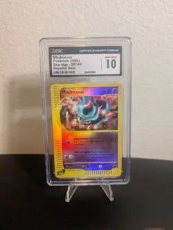 Pokemon - MISDREAVUS - 39/144 - SKYRIDGE (2003) - CGC 10 GM - Low Pop (12) - Image 1