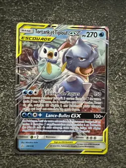 TORTANK ET TIPLOUF GX - POKEMON 28/236 SL12 ECLIPSE COSMIQUE NEUF FR - Image 1