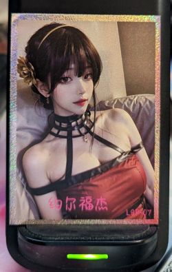 Yor Forger Spy X Family Goddess Story Diary of Love Waifu Trading Card LSP-07 - Image 1