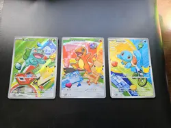 Pokemon TCG: First Partners Illustration Collection - Kanto Gen 1 - 037/038/039 - Image 1