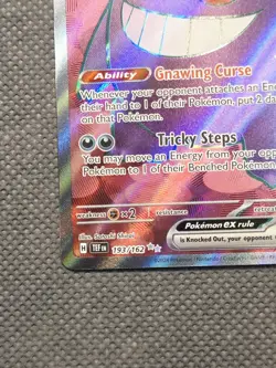 Pokemon TCG Gengar ex 193/162 Full Art Ultra Rare Temporal Forces NM - Image 5