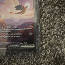 CHARIZARD EX 199/165 SPECIAL ILLUSTRATION RARE 151 POKEMON TCG NM - Image 5