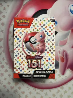 Pokemon Scarlet & Violet 151 Booster Bundle Box Mew English FACTORY SEALED - Image 1