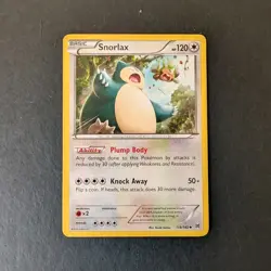 Pokemon Snorlax 118/162 Breakthrough Regular Uncommon 120HP Plump Body - Image 1
