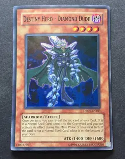 Destiny Hero-Diamond Dude | Dark Revelation Vol 4 | DR04-EN183 | Super Rare | LP - Image 1