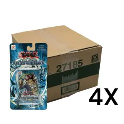 4X Yu-Gi-Oh! 2002 Legend of Blue Eyes White Dragon Sealed Case 20x Blister Packs - Image 1