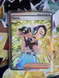 Pokemon TCG Perrin Twilight Masquerade Card 220/167 Special Illustration - Image 1