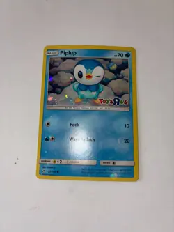 Piplup Holo Foil Exclusive Toys R Us Promo Card 32/156 Pokemon - Image 1