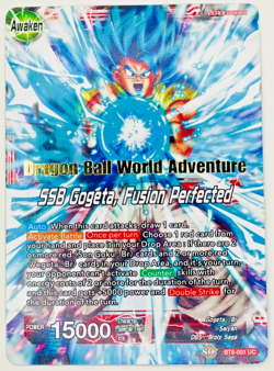 SSB Gogeta, Fusion Perfected World Adventure Promo | Dragon Ball Super Card | LP - Image 1