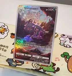 Nidoqueen A1 240/226 Pokemon TCG Pocket Genetic Apex Custom Textured Fanart Card - Image 1