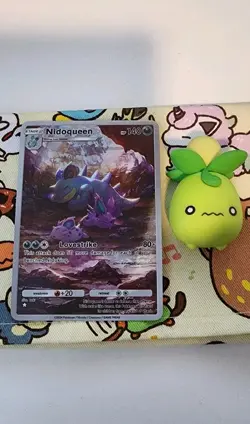 Nidoqueen A1 240/226 Pokemon TCG Pocket Genetic Apex Custom Textured Fanart Card - Image 2