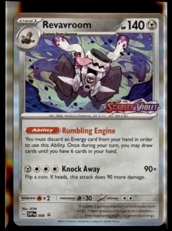 SV: Scarlet & Violet Promo Cards #008 Revavroom - Image 1