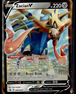 SWSH: Sword & Shield Promo Cards #SWSH018 Zacian V - Image 1