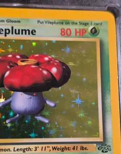 Vileplume Jungle Set Holo Rare Card 15/64 Pokemon Never Played With - Image 2