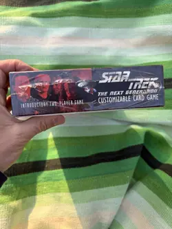 Star Trek Next Generation Klingon Two player Customizable Card Game NEW sealed - Image 2