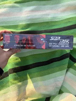 Star Trek Next Generation Klingon Two player Customizable Card Game NEW sealed - Image 3