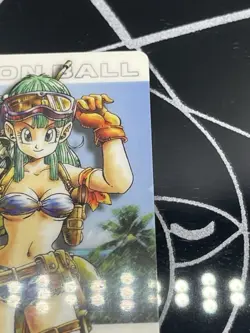 Dragon Ball Gumi Card Gumica Red Back No.11 BULMA 2003 - Image 3