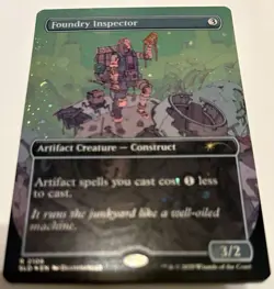🌟 Foundry Inspector GALAXY FOIL 💫 Deathburger Secret Lair MTG 🌟 - Image 1