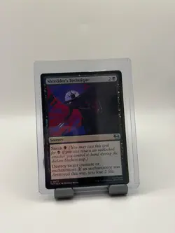 MTG, Shredder's Technique FOIL $3 ORDER MIN 77 Teenage Mutant Ninja Turtles - Image 1