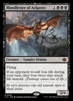 Bloodletter of Aclazotz - #92 - The Lost Caverns of Ixalan - NM MTG - Image 1