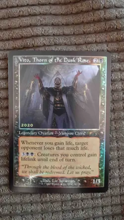 Magic: the Gathering / MtG Foil Vito, Thorn of the Dusk Rose x1 Magic 30 - Image 1