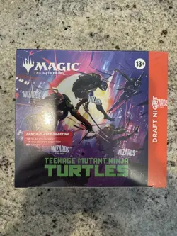 Magic the Gathering Teenage Mutant Ninja Turtles Draft Night Box TMNT Brand New - Image 1