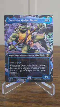 Donatello, Gadget Master (Showcase) R TMNT Foil 212 NM - Image 1