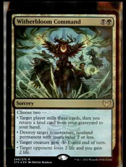 Strixhaven: School of Mages #248 Witherbloom Command - Image 1