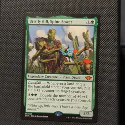 Magic: The Gathering Bristly Bill Spine Sower Outlaws Thunder Junction 157 Gree… - Image 1