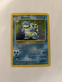 Pokemon Blastoise Base Set Holo Rare 2/102 100 HP Wizards of the Coast - Image 2