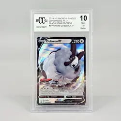 BCCG 10 Dubwool V Black Star Promo Champions Path SWSH049 2020 Pokemon - Image 1